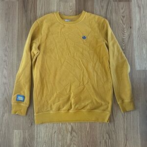 Dutch Bros Men's Yellow Crewneck Sweater